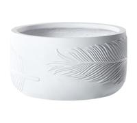 Beliani Plant Pot Ftero 43 Cm Off-White