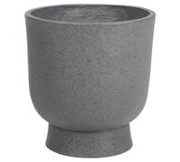 Plant Pot GINKGO 36 cm Grey Concrete Effect