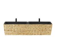 Plant Pot KAWALA 80 cm Sand Beige