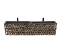 Beliani Plant Pot Kawala 80 Cm Brown