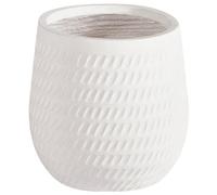 Plant Pot LIVADIA 20 cm Off-White