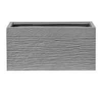 Beliani Plant Pot Myra 50 Cm Grey
