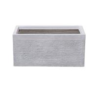 Beliani Plant Pot Myra 50 Cm White