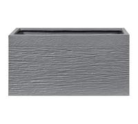 Beliani Plant Pot Myra 60 Cm Grey
