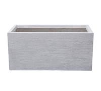 Beliani Plant Pot Myra 80 Cm White