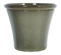 Beliani Plant Pot Oliva 47 Cm Green