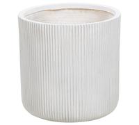 Beliani Plant Pot Oreoi 37 Cm Off-White