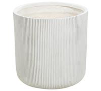 Beliani Plant Pot Oreoi 45 Cm Off-White