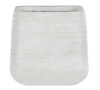 Beliani Plant Pot Parikia 50 Cm Off-White