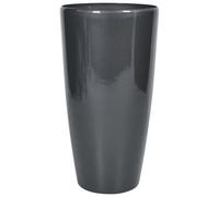 Beliani Plant Pot Tseria 40 Cm Black