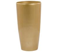 Beliani Plant Pot Tseria 40 Cm Gold
