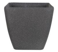 Beliani Plant Pot Zeli 49 Cm Dark Grey
