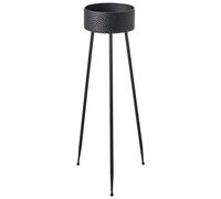 Plant Stand LEIKA Metal 33 cm Black