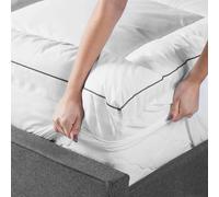 Beliani Polyester Mattress Topper Mulhacen 120 X 200 Cm (Eu Small Double)
