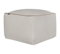 Beliani Pouffe Dareyn Velvet Light Beige
