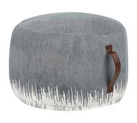 Beliani Pouffe Kawai Cotton Grey