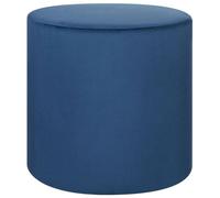 Beliani Pouffe Lovett Velvet Dark Blue