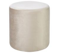 Beliani Pouffe Lovett Velvet Light Beige