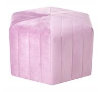 Beliani Pouffe Murietta Velvet Light Violet