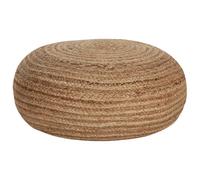 Beliani Pouffe Tifelt Jute Beige