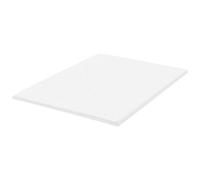 Beliani Pu Foam Mattress Topper Restful 140 X 200 Cm (Eu Double)