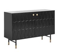Beliani Retro Cabinet Adante Black