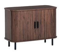 Beliani Retro Cabinet Bradley Dark Brown