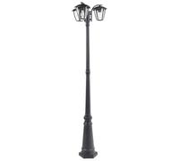 Beliani Retro Outdoor Lamp Post Lemro Black