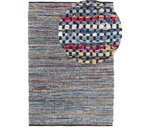 Beliani Rug Alanya Multicolour 160 X 230 Cm Cotton