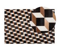 Rug ALPKOY Brown 140 x 200 cm Leather