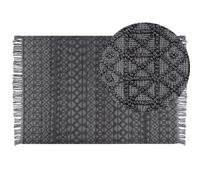 Rug ALUCRA Black 160 x 230 cm Wool