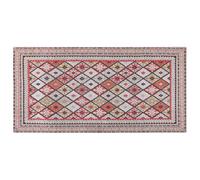 Rug ANADAG Red 80 x 150 cm Cotton