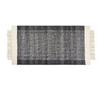 Rug ATLANTI Black 80 x 150 cm Wool