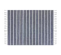Beliani Rug Bademli Dark Blue 160 X 230 Cm