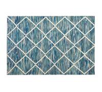 Rug BELENLI Blue 140 x 200 cm Wool