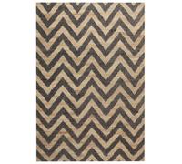 Beliani Rug Dedepinari Beige 160 X 230 Cm Jute