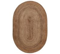 Beliani Rug Demirci Beige 120 X 180 Cm Jute