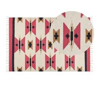Rug GARNI Multicolour 200 x 300 cm Cotton Kilim