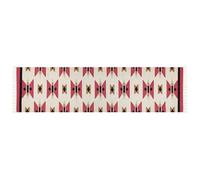 Beliani Rug Garni Multicolour 80 X 300 Cm Cotton Kilim