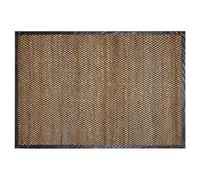 Rug GERCE Black 140 x 200 cm Jute