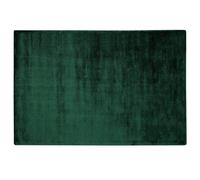 Beliani Rug Gesi Ii Dark Green 160 X 230 Cm Viscose