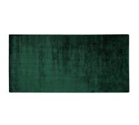 Beliani Rug Gesi Ii Dark Green 80 X 150 Cm Viscose