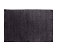Beliani Rug Gesi Ii Dark Grey 140 X 200 Cm Viscose