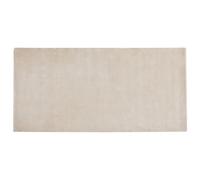 Beliani Rug Gesi Ii Light Beige 80 X 150 Cm Viscose