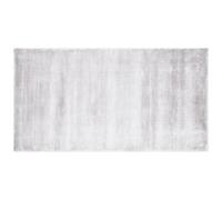 Beliani Rug Gesi Ii Light Grey 80 X 150 Cm Viscose