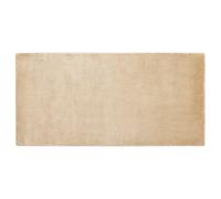 Beliani Rug Gesi Ii Sand Beige 80 X 150 Cm Viscose
