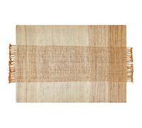 Beliani Rug Hamzalar Beige 160 X 230 Cm Jute