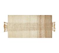 Beliani Rug Hamzalar Beige 80 X 150 Cm Jute