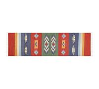 Rug KAMARIS Multicolour 80 x 300 cm Cotton Kilim