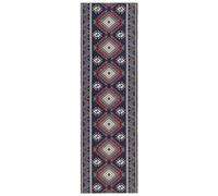 Beliani Rug Kangal Dark Blue 60 X 200 Cm